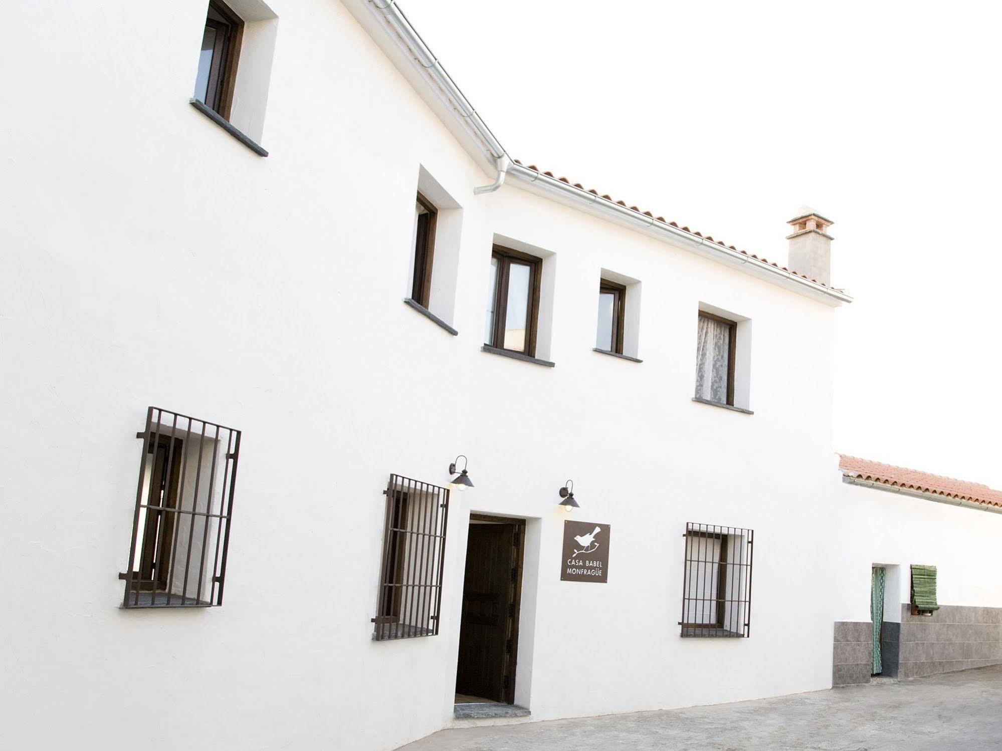 Penzion Casa Babel Monfraguee Torrejón el Rubio Exteriér fotografie